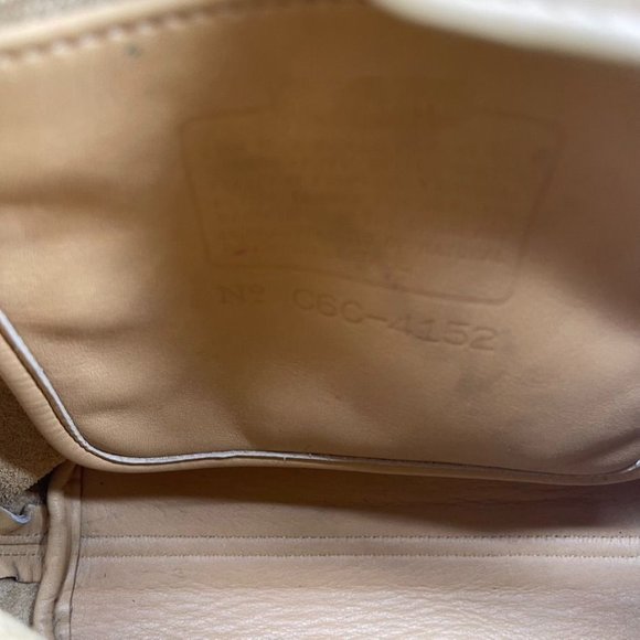 Coach Vintage Bantam Light Tan Leather Convertible Backpack Crossbody - Picture 9 of 12